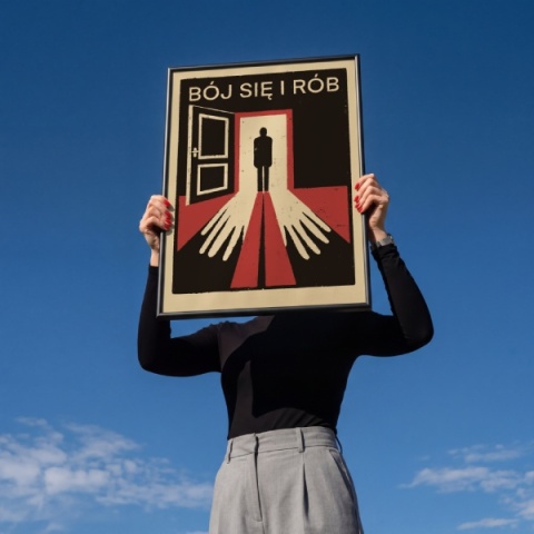 Plakat BÓJ SIĘ I RÓB