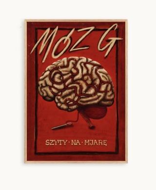 Plakat MÓZG SZYTY NA MIARĘ