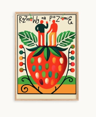 Plakat ROZMOWY NA POZIOMIE