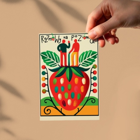 Pocztówka ROZMOWY NA POZIOMIE